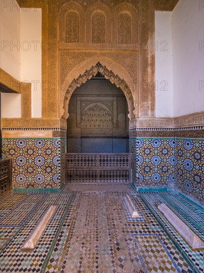 Ornate stucco decoration