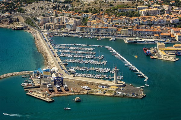 Yacht port of Sete