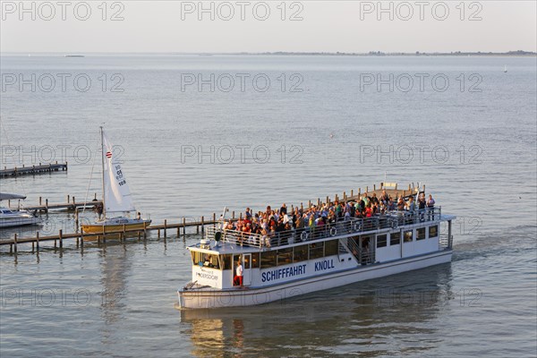 Excursion boat on Lake Neusiedl