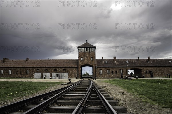 Main guard house and train tracks