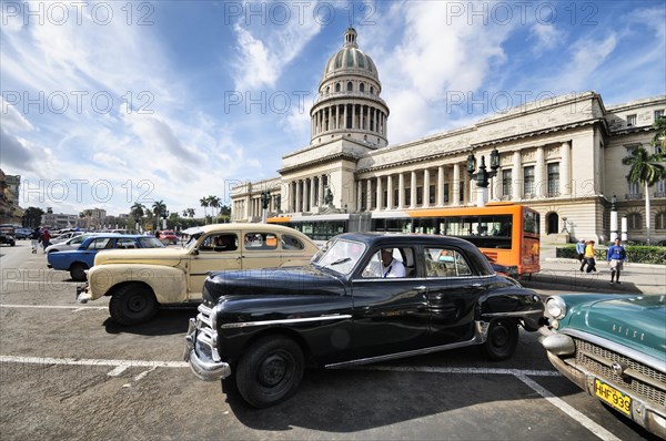 American classic car from the 50s