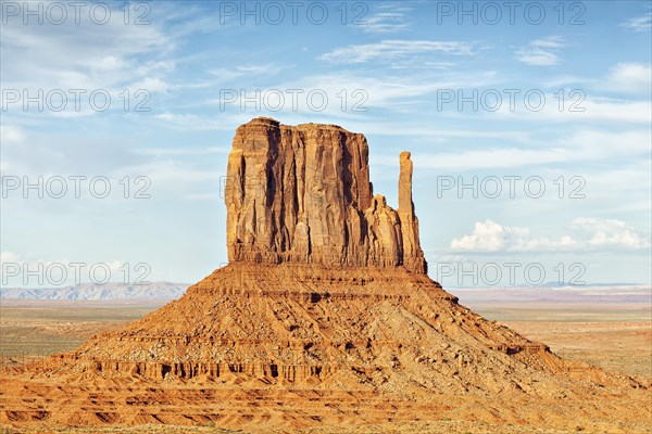 West Mitten Butte in the evening light