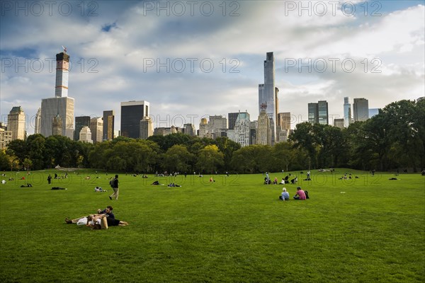 People on the Sheep Meadow