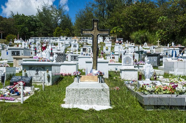 Cemetery in Guam