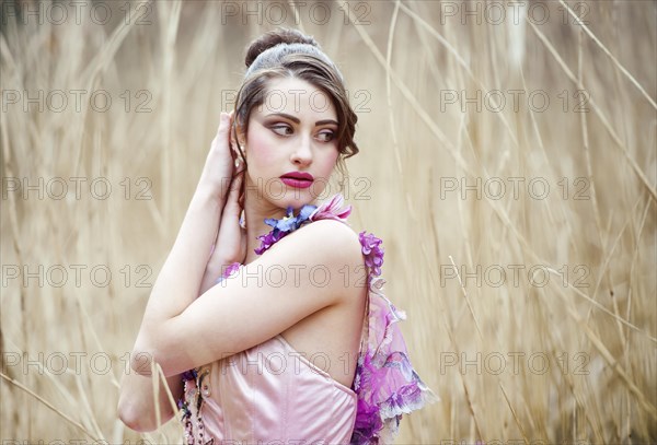 Ballerina amongst reeds