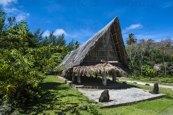 Traditional thatched hut