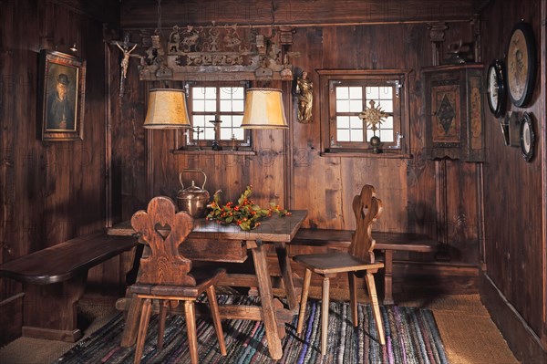 Bavarian farmhouse parlour