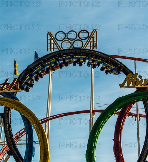 Olympia Looping fun ride with 5 loopings