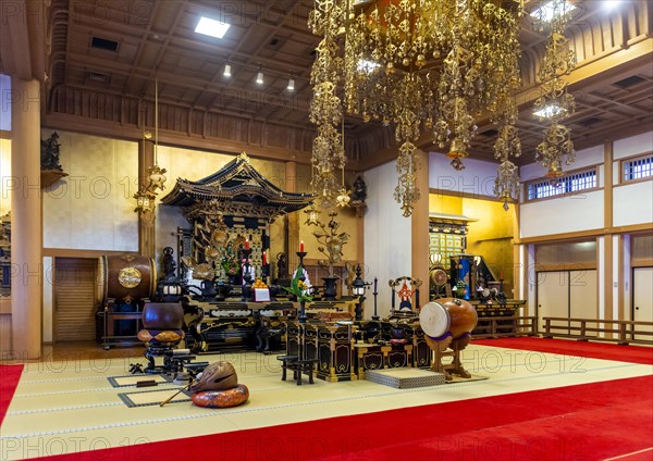 Interior of the Zojoji Temple