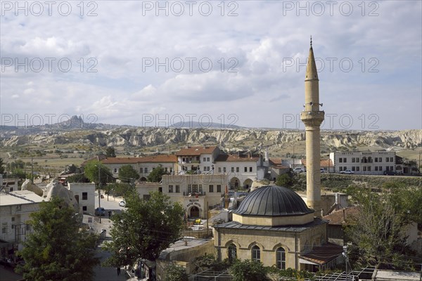 View of the village of Cavusin