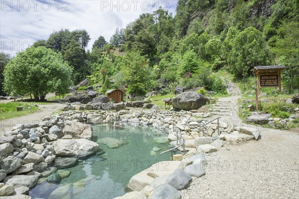 Thermal pools of Termas los Pozones