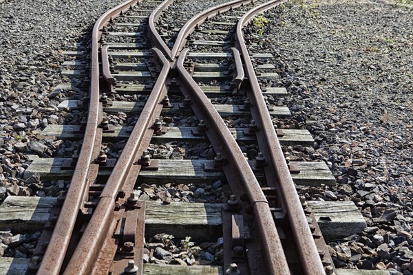 Old railway tracks