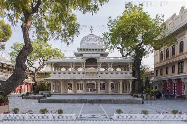 Courtyard in the City Palace of the Maharaja