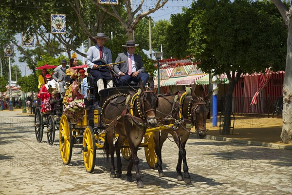 Carriage at the Feria de Abril