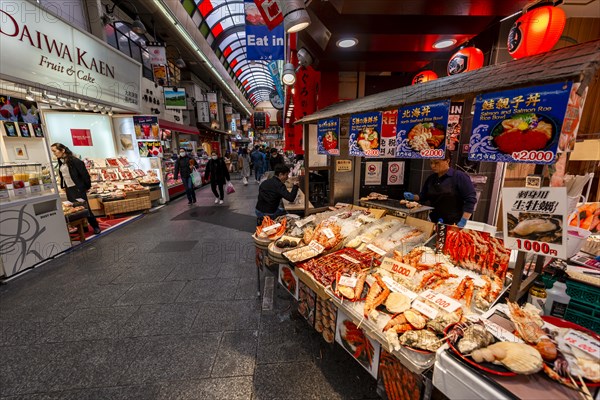 Seafood stall