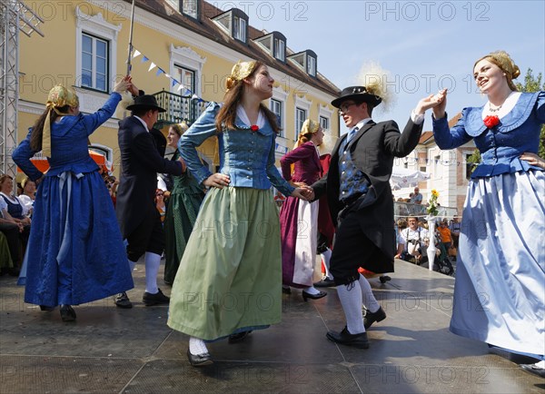 Dance at the Marillenfest apricot festival