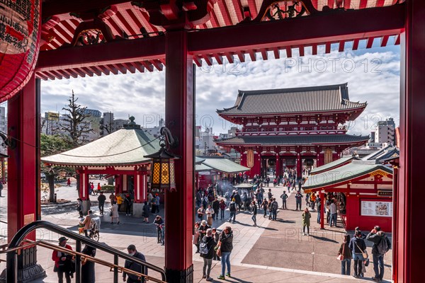 View of Hozomon Gate