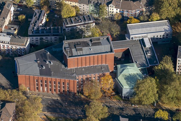 Aerial view of Schauspielhaus Bochum theatre