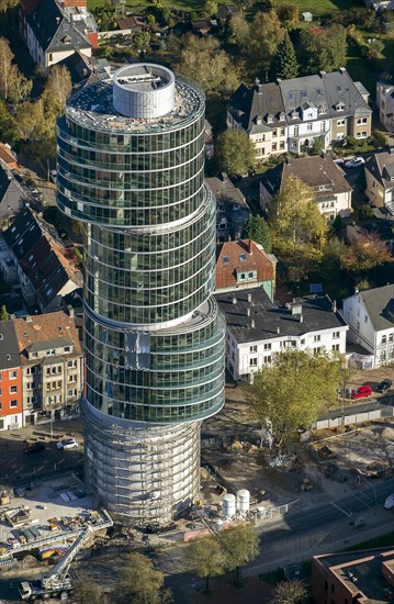 Aerial view of the Exzenterhaus building