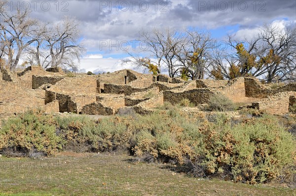 Ruins of the historic Anasazi settlement