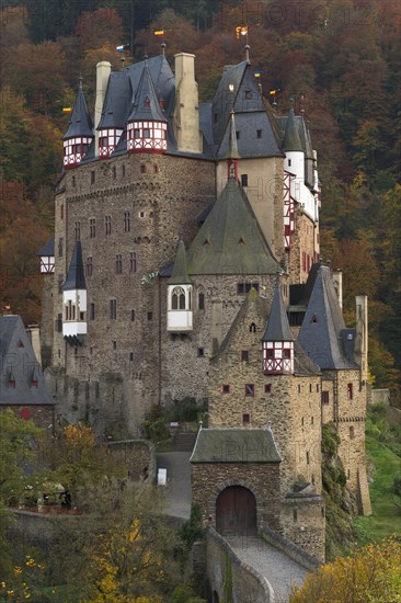 Hilltop castle of Burg Eltz