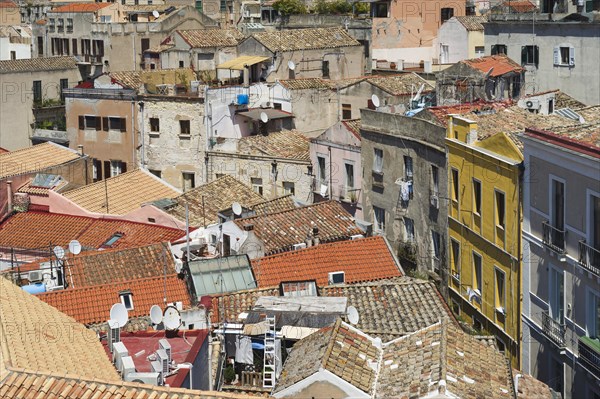 View of the Castello district as seen from Torre del Elefante tower