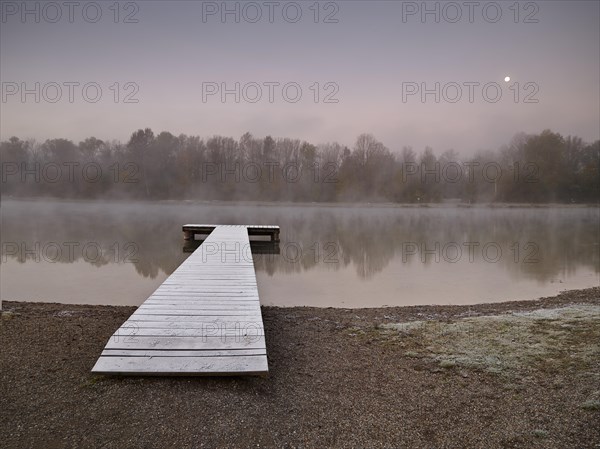 Pier in Kuhsee lake