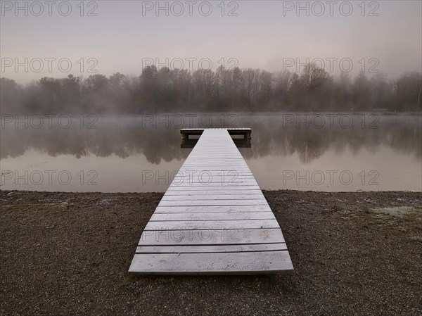 Pier in Kuhsee lake