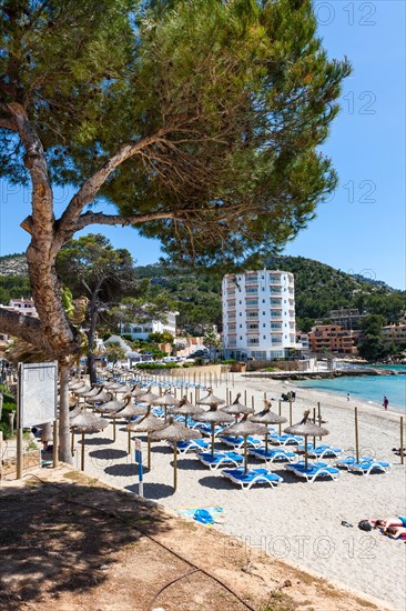 View of the bay of Sant Elm