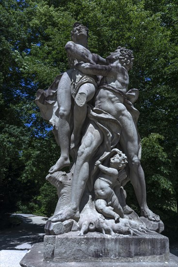 Garden sculpture The Robbery of the Sabine Women