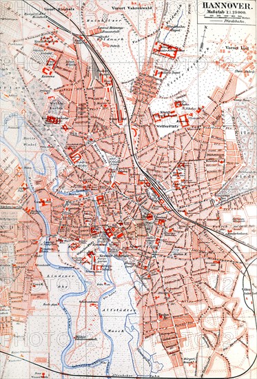 Map of Hannover