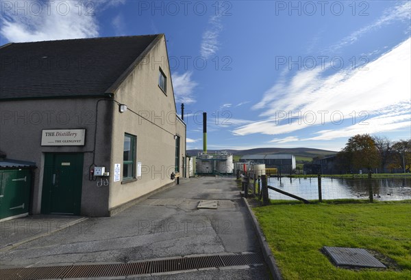 The Glenlivet Scotch whiskey distillery