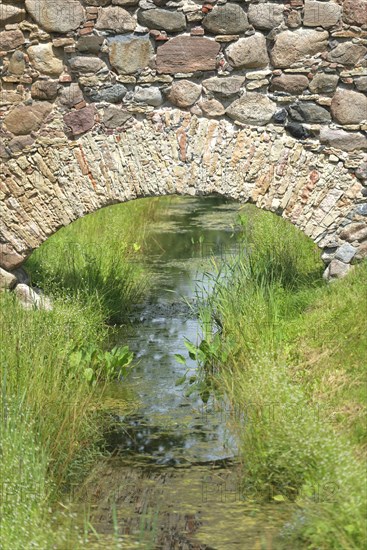 Small stone bridge