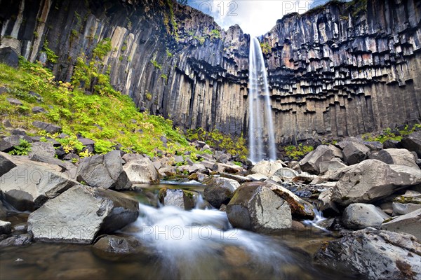 Svartifoss waterfall