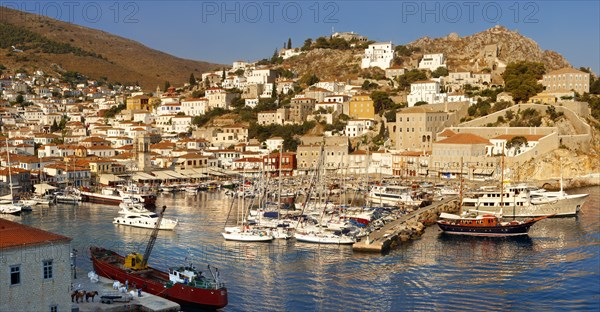 The historic port of Hydra