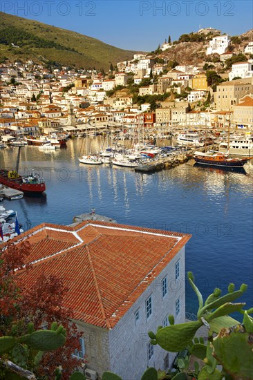 The historic port of Hydra