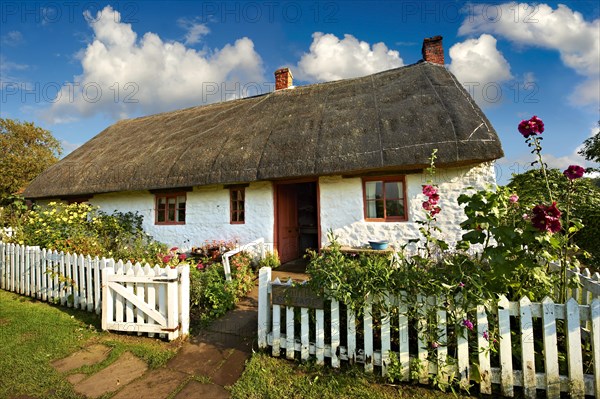 Thatched Long House from Harem at the Ryedale Folk Museum