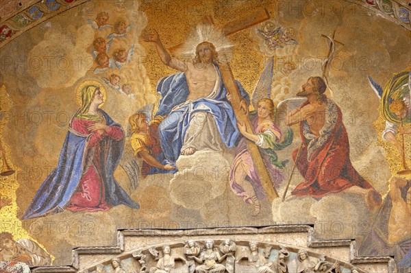 Mosaic on Saint Marks Basilica