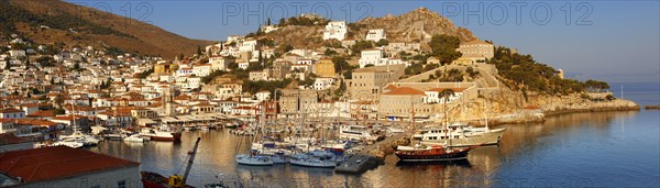 The historic port of Hydra