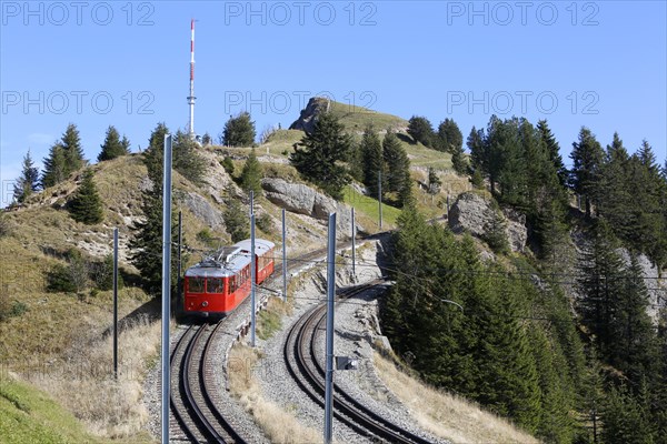 Cable car to Mount Rigi