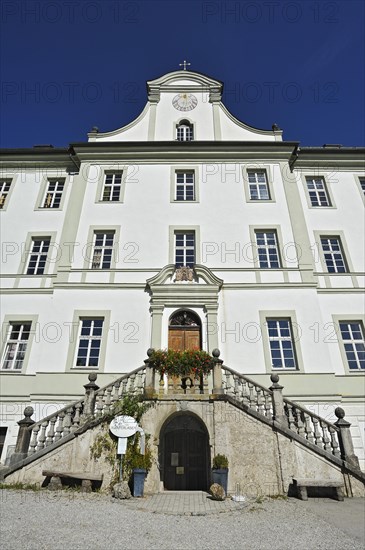 Stairs to Schaeftlarn Abbey