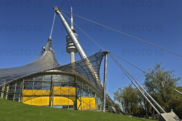 Pavilion-roof of the Olympic Hall and the television tower