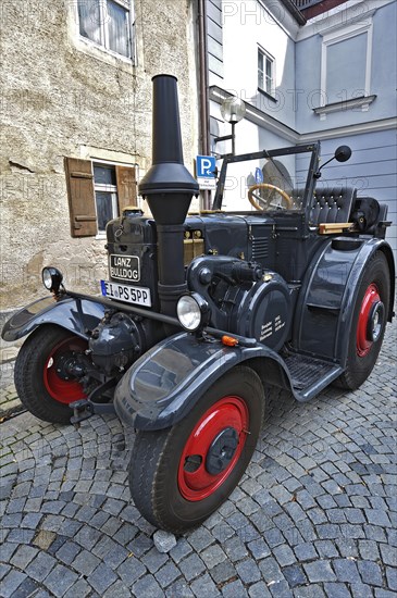 Lanz Bulldog tractor from 1952