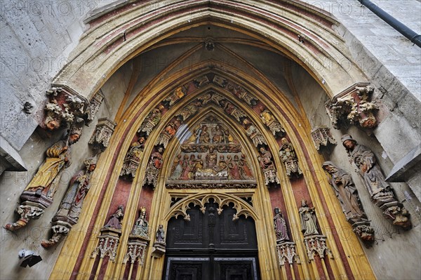 Entrance portal of Eichstaett Cathedral