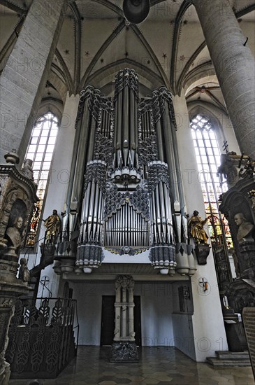 Organ in Eichstaett Cathedral