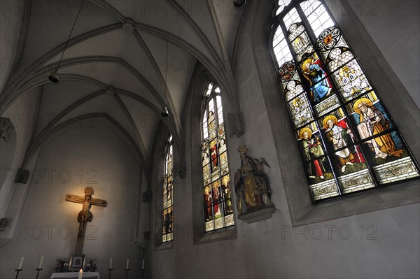 Windows in the Blessed Sacrament Chapel of Eichstaett Cathedral