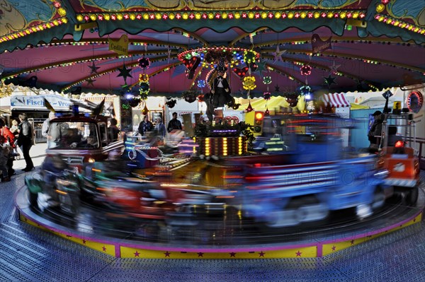 Children's carousel at the Auer Dult annual market