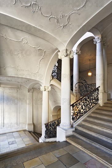 Staircase in the Residenz Eichstaett palace