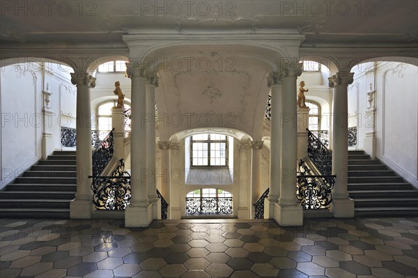 Staircase in the Residenz Eichstaett palace