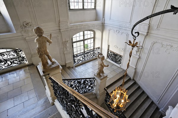Staircase in the Residenz Eichstaett palace